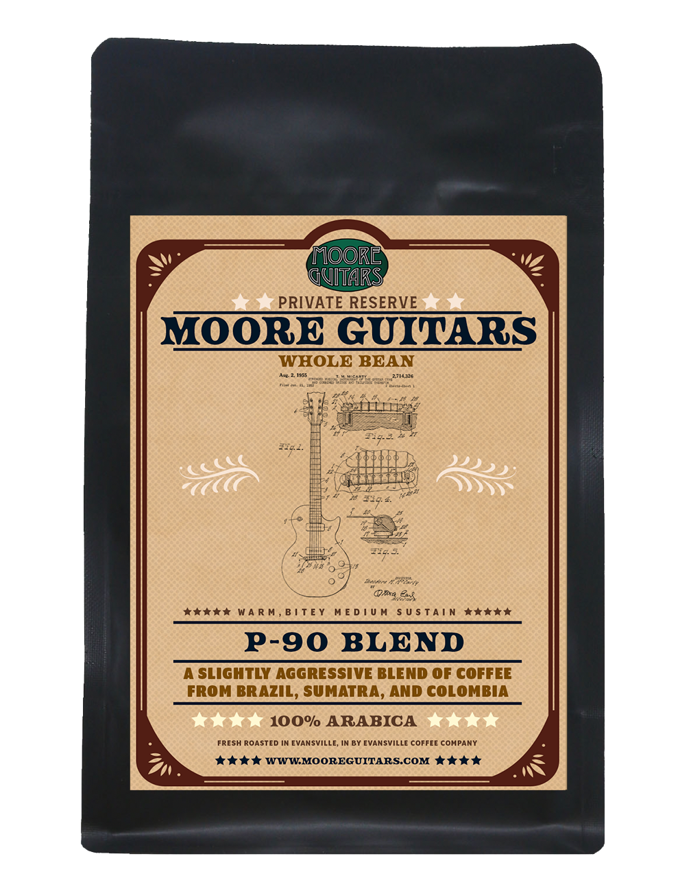 MOORE GUITARS - P90 BLEND