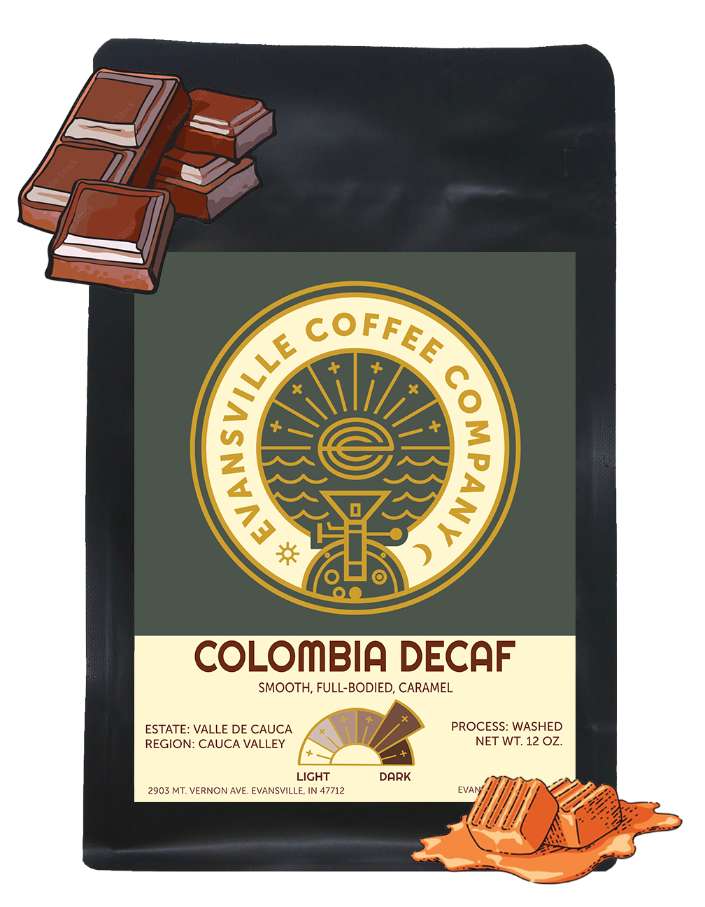 COLOMBIA - VALLE DEL CAUCA (DECAF)